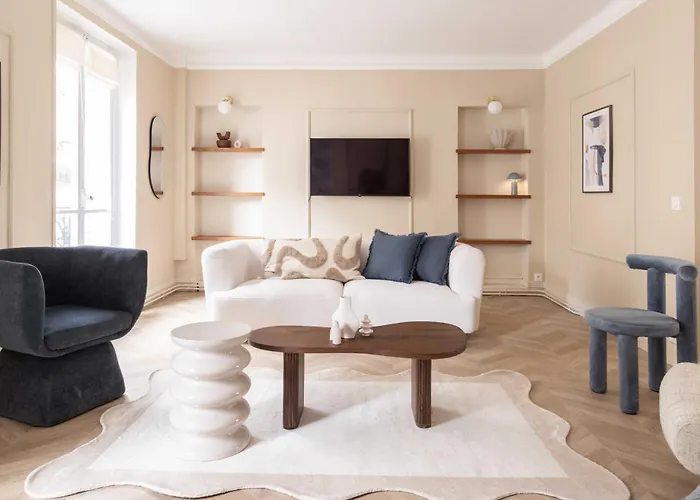 Apartamento Chic - 5br-10p - Grenelle-eiffel Tower