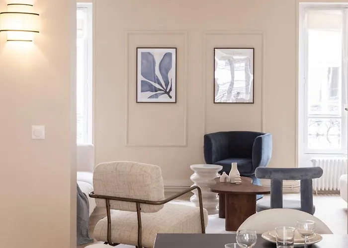 Chic - 5br-10p - Grenelle-eiffel Tower شقة باريس
